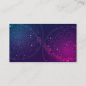 Astrologie Constellations Chart (Color) Astrologer Visitekaartje (Achterkant)