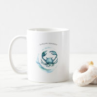 Astrologie dierentuin waterverf kanker | Monogram