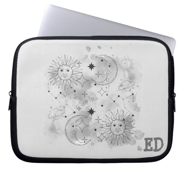 ASTROLOGIE(G&G)-SLEEVE LAPTOP SLEEVE (Voorkant)