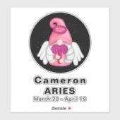 Astrologie Gebied 8-inch vinylSticker Sticker (Vel)