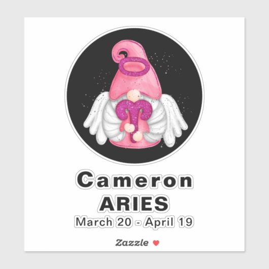 Astrologie Gebied 8-inch vinylSticker Sticker (Vel)