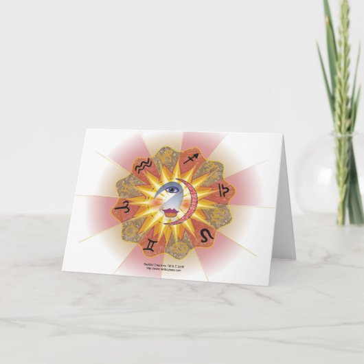 Astrologie Geest Groeten Kaart (Voorkant)