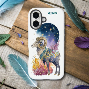 Astrologie Geïnfundeerde Ram Zodiac iPhone 16 Hoesje