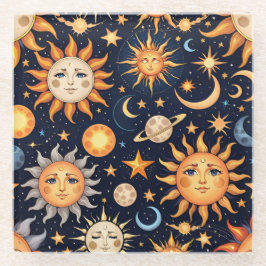 Astrologie Glazen Onderzetter