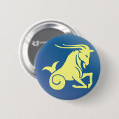 Astrologie Goat Horoscope Ronde Button 5,7 Cm (Voorkant /achterkant)
