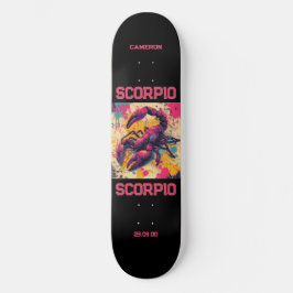 Astrologie Graffiti Zodiac Schorpioen Skateboard