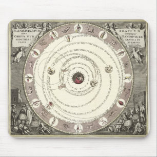 astrologie grafiek muismat