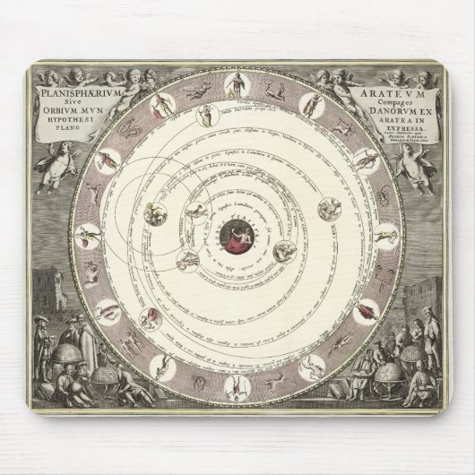 astrologie grafiek muismat (Voorkant)