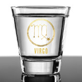Astrologie Horoscope Gold van de dierentuin Shot Glas