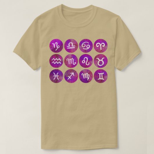 Astrologie Horoscope Women T-shirt (Design voorkant)