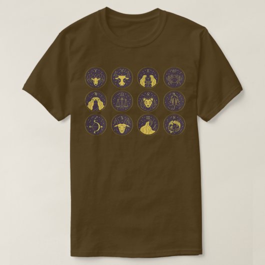 Astrologie Horoscope Women T-shirt (Design voorkant)