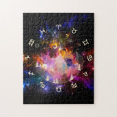 Astrologie in het universum legpuzzel (Verticaal)