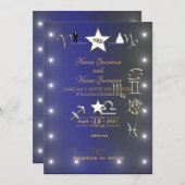 Astrologie Kaart (Voorkant / Achterkant)