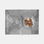 Astrologie Kanker Zodiac Sign Foto Aangepaste Verj Fleece Deken (Voorkant (Horizontaal))