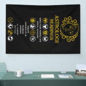 Astrologie Lezen Spandoek (Beurs)