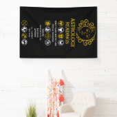 Astrologie Lezen Spandoek (Insitu)