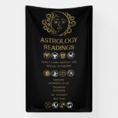 Astrologie Lezing Spandoek (Verticaal)