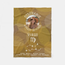 Astrologie Maagd Zodiac Sign Foto Aangepaste geboo