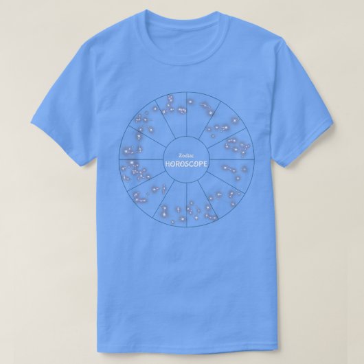 Astrologie paaroscoop vrouwen T-shirt (Design voorkant)