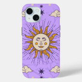Astrologie Phonecases: Hemelse Stijl Zonneteken Case-Mate iPhone Case (Achterkant)