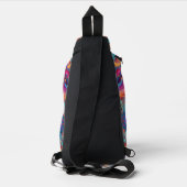 Astrologie planeet ruimte sterrenstelsel heelal sling bag (Achterkant)