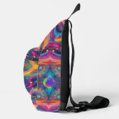 Astrologie planeet ruimte sterrenstelsel heelal sling bag (Rechts)
