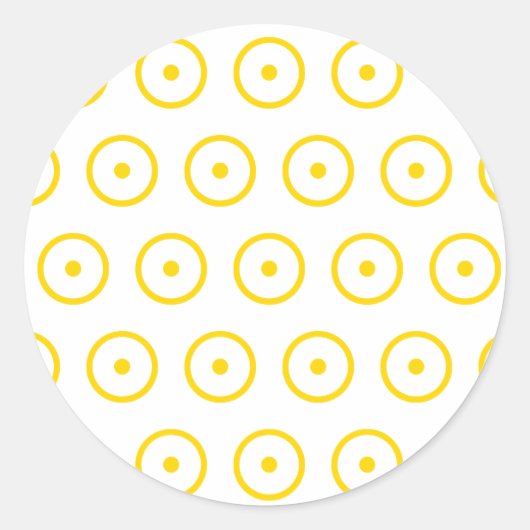 Astrologie Planet Sun Symbolen Ronde Sticker (Voorkant)