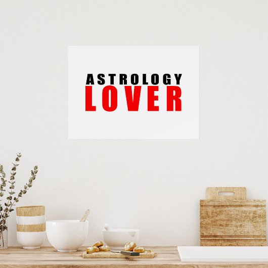 Astrologie Poster (Keuken)