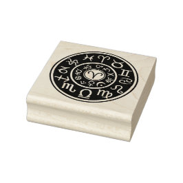 Astrologie Ram Ram Zodiac Stempel van Rubber