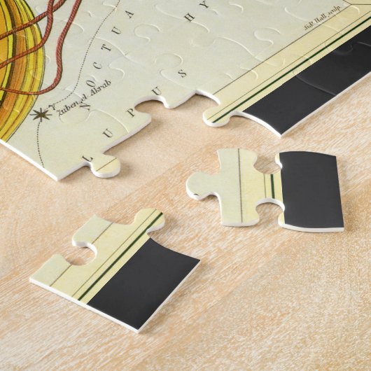  Astrologie Schaal Constellatie Zodiac Legpuzzel (Zijkant)