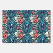 Astrologie Schorpioen Geboorte Maand Bloemkristall Inpakpapier Vel (Voorkant)