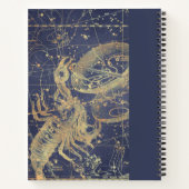 Astrologie Scorpio horoscoop zakboek met naam Notitieboek (Achterkant)