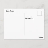 Astrologie Sign Aquarius Horoscope Zodiac Briefkaart (Achterkant)