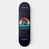 Astrologie skateboard met Maagd symbool (Voorkant)