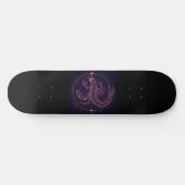 Astrologie Skateboard met Schorpioen Symbool (Horizontaal)