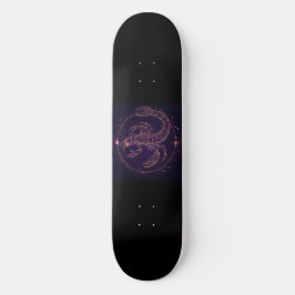 Astrologie Skateboard met Schorpioen Symbool