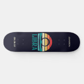 Astrologie Skateboard met Weegschaal Symbool (Horizontaal)
