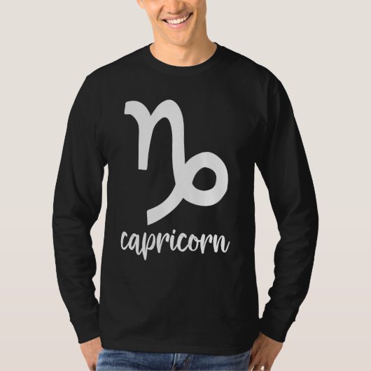 Astrologie Steenbok Dierenriem T-shirt (Voorkant)