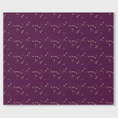 Astrologie Steenbok Sterrenbeeld Hemels Kosmisch Cadeaupapier (Vlak)