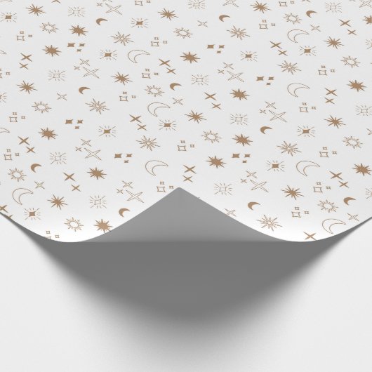 Astrologie Sterpatroon Cadeaupapier (Hoek)