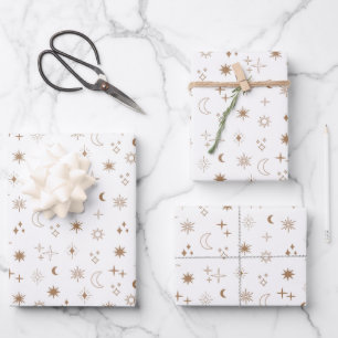 Astrologie Sterpatroon Inpakpapier Vel