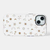 Astrologie Sterpatroon iPhone 15 Case (Achterkant horizontaal)
