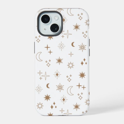 Astrologie Sterpatroon iPhone 15 Case (Achterkant)