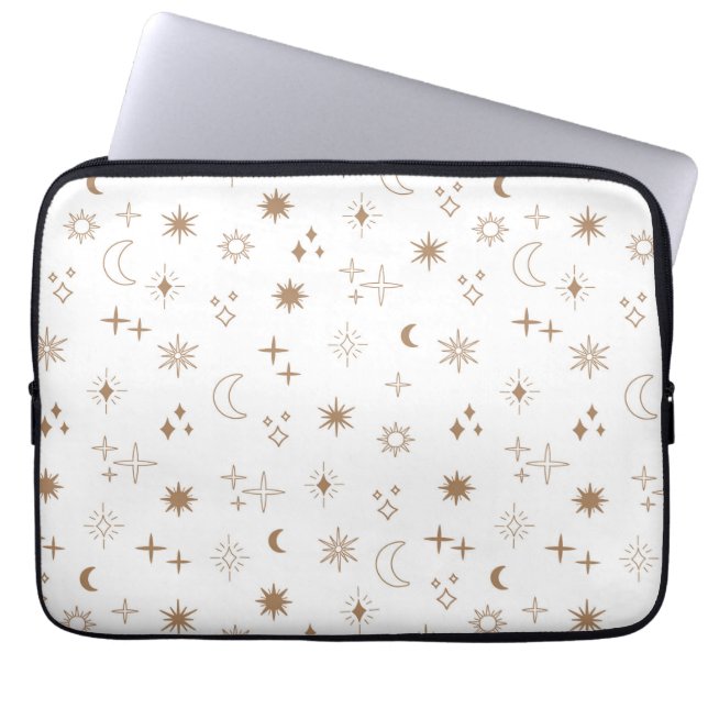 Astrologie Sterpatroon Laptop Sleeve (Voorkant)