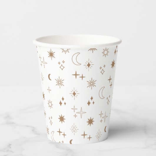 Astrologie Sterpatroon Papieren Bekers (Voorkant)
