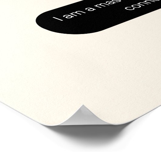 Astrologie sterrenbeeld Tweelingen Poster (Hoek)