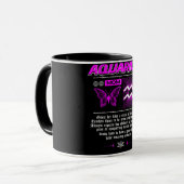 Astrologie/sterrenbeeld/Waterman Mok (Voorkant links)