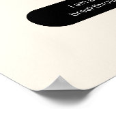 Astrologie sterrenbeeld Waterman Poster (Hoek)