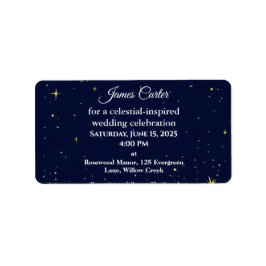 Astrologie & Sterrennacht Thema | hemelse bruiloft Etiket