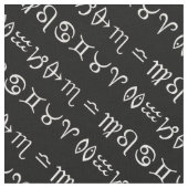 Astrologie Stof Gepersonaliseerde Dierenriem Stoff (Close Up)